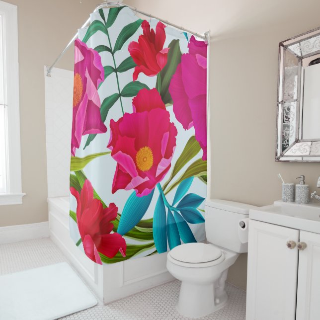 Flor GC15 - Cortina de ducha (In situ)