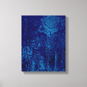 Flor húmeda - Lienzo envuelto