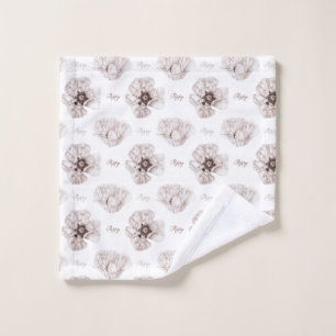 Flor ilustrada con amapola