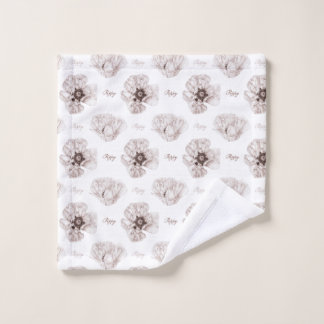 Flor ilustrada con amapola