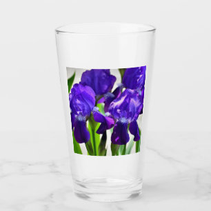 Flor iris de iris de iris morado