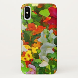 Flor Jardín Floral Resumen Funda para iPhone X