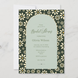 flor jazmín Bridal Shower Invitación