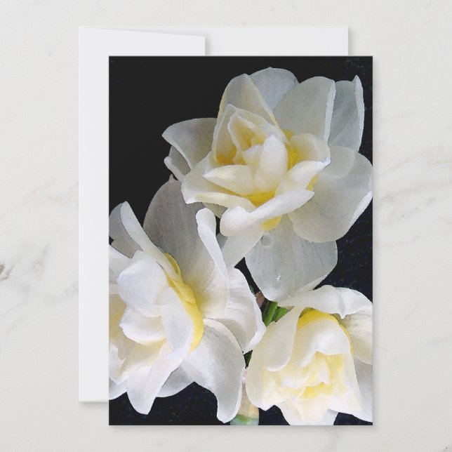 Flor Jonquil - Ecclesiastes 3:1 (Anverso)