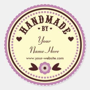 Flor Lilac hecha a mano por Pegatinas personalizad