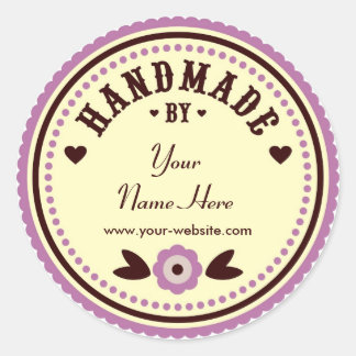 Flor Lilac hecha a mano por Pegatinas personalizad
