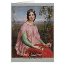 Flor Louis Janmot de los campos Tarjetas de arte C