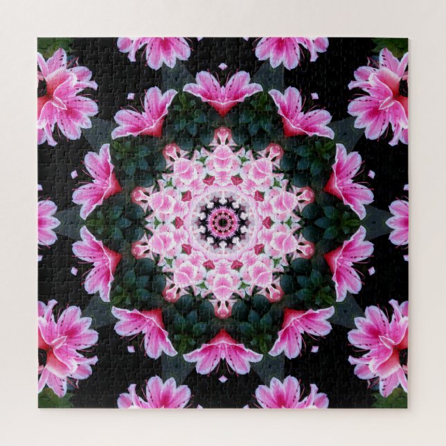 Flor Mandala Jigsaw Puzzle (Vertical)