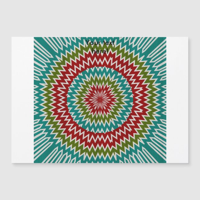 Flor mandalaica hipnótica (Anverso)