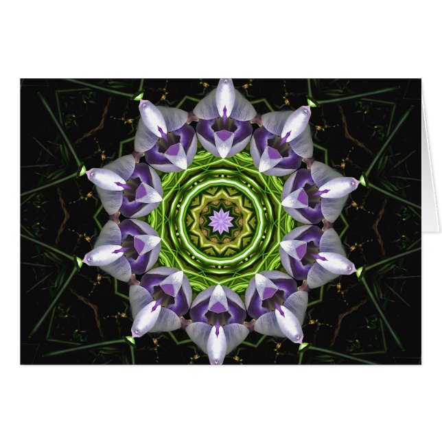 Flor morada (Anverso (Horizontal))