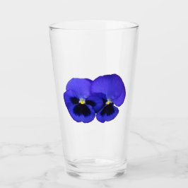 Flor morada de pansy floral