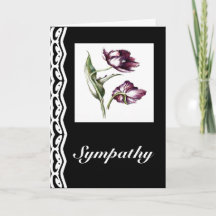 Flor morada Tarjetas simpáticas flor botánica