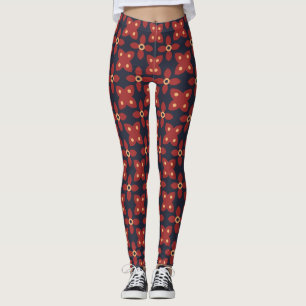 Flor patrón Hermosas Flores Leggings Premium