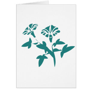 Flor Petunia estilizada