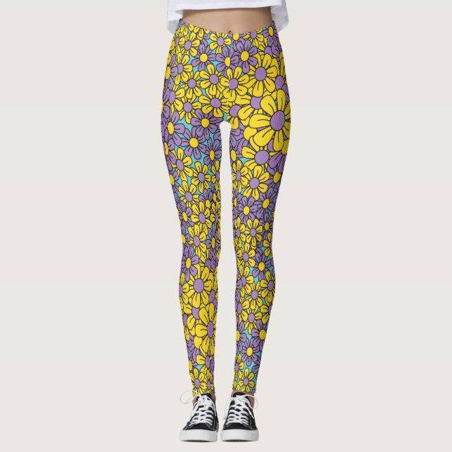 Flor Pop Leggings (Anverso)