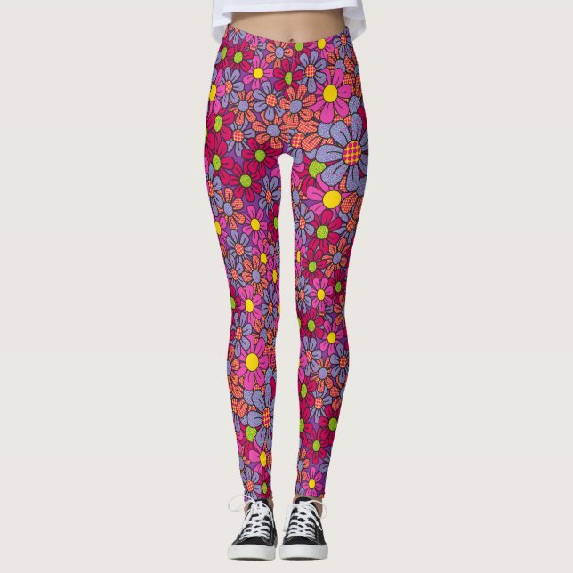 Flor Pop Leggings (Anverso)