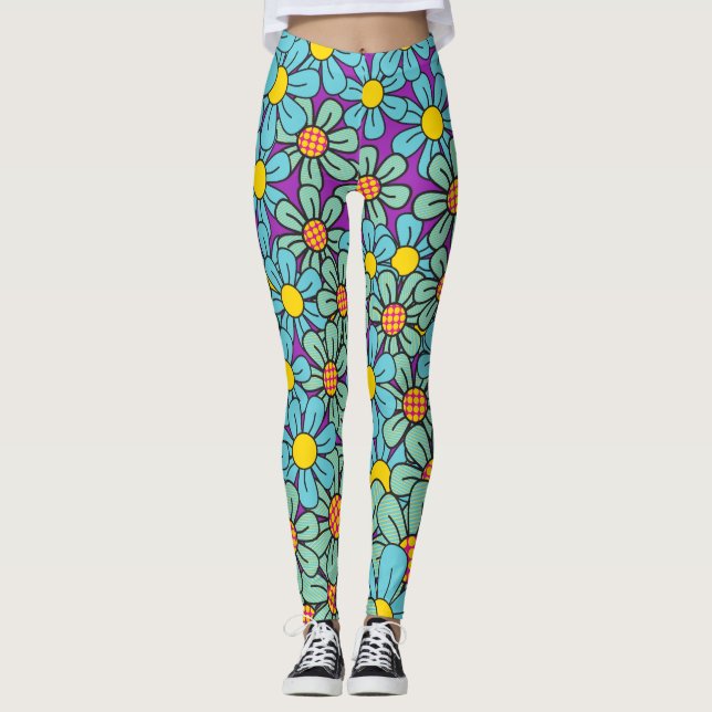 Flor Pop Leggings (Anverso)