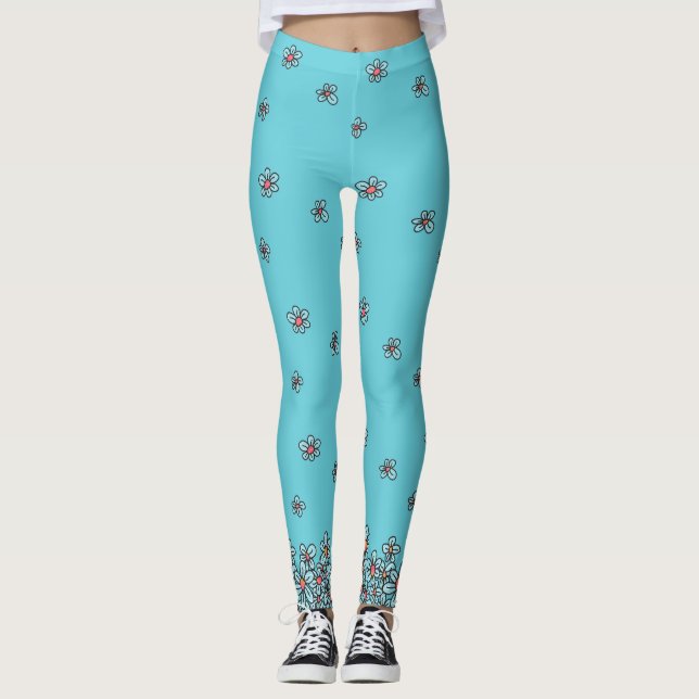 Flor Pop Leggings (Anverso)