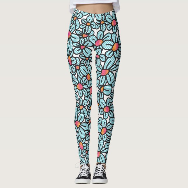 Flor Pop Leggings (Anverso)