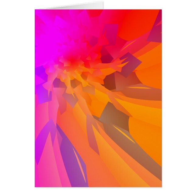 Flor púrpura/anaranjada (Frente)