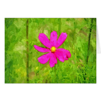 Flor Púrpura En Un Jardín
