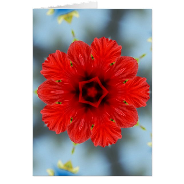 Flor roja (Frente)