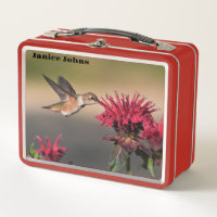 Flor roja Hummingbird
