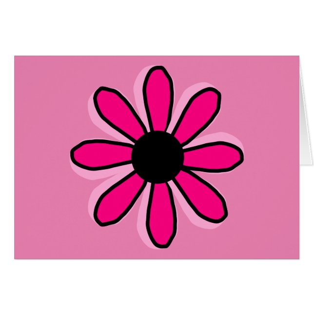 Flor rosa (Anverso (Horizontal))