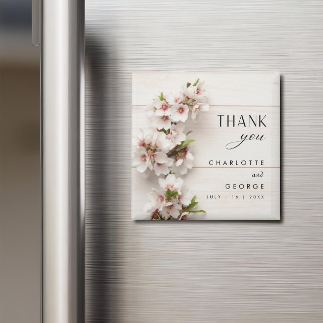 Flor rosa blanca | Imán del Favor de la Boda (Subido por el creador)