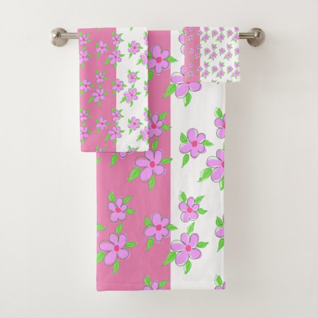 Flor rosa bonito (In situ)