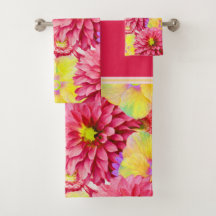 Flor rosa y amarilla