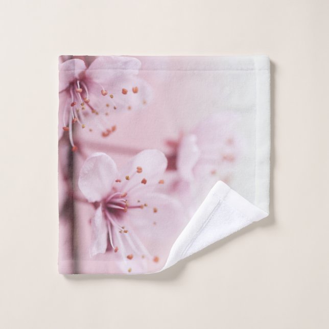 Flor rosada de Sakura (Toallita)