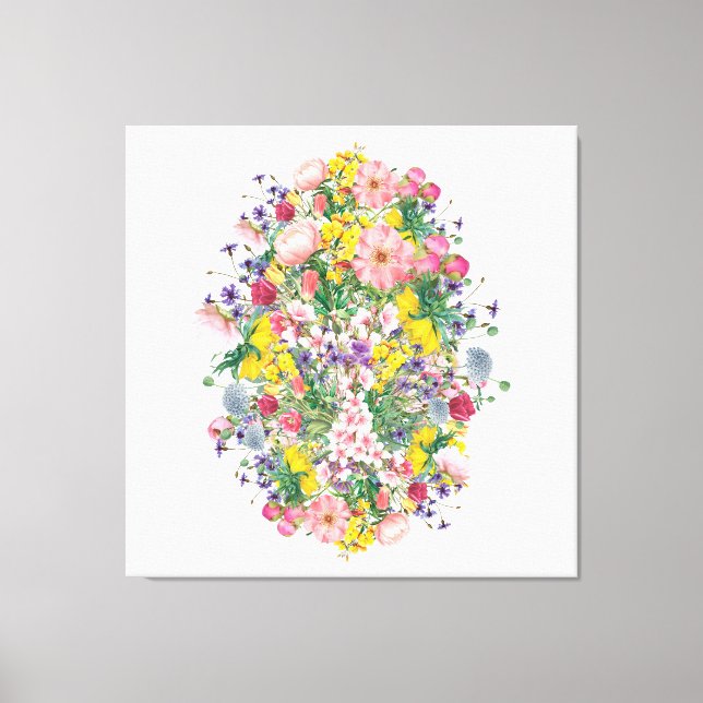 Flor silvestre Arte floral Naturaleza botánica ins (Anverso)