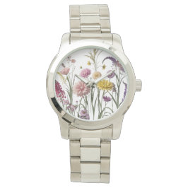 Flor silvestre - Elegante reloj de eWatch para muj