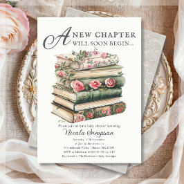 Flor silvestre | Invitación a Baby Shower del tema