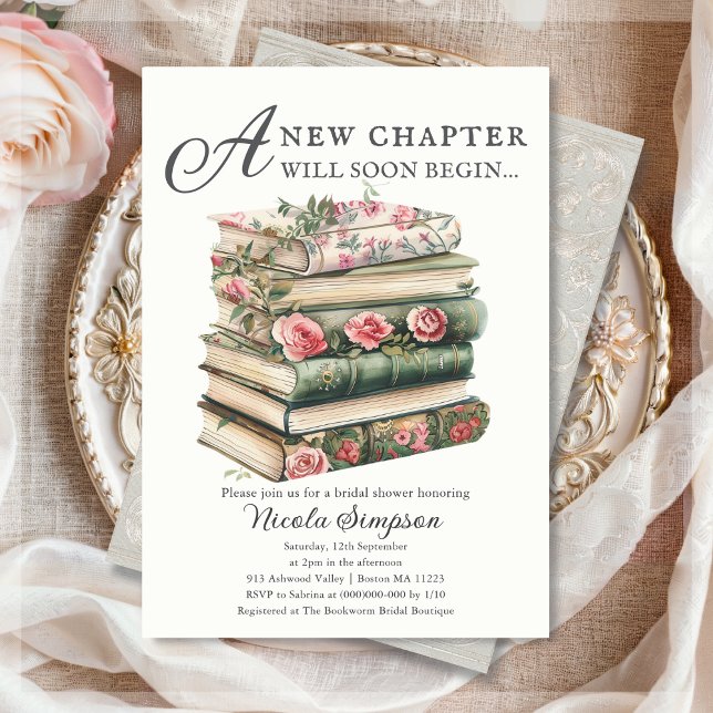 Flor silvestre | Invitación a la ducha de novia so (Subido por el creador)