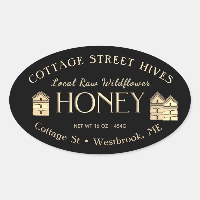 Flor silvestre local cruda lleva la etiqueta de mi (Anverso)