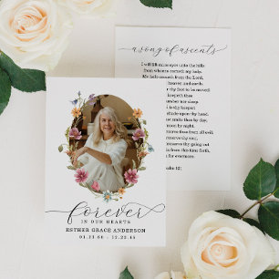 Flor silvestre para siempre en nuestras tarjetas d
