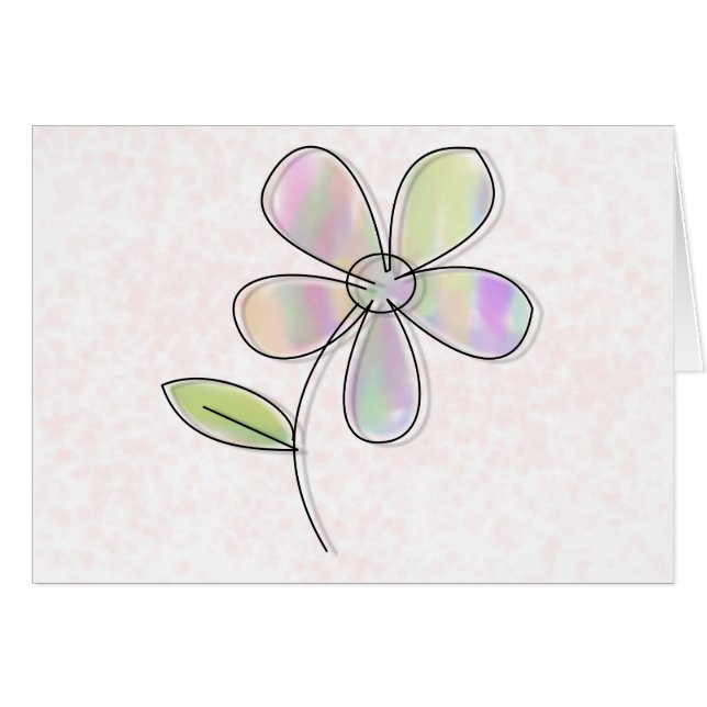Flor simple (Anverso (Horizontal))