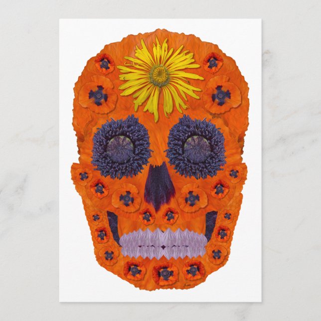 Flor Skull 1 (Anverso)