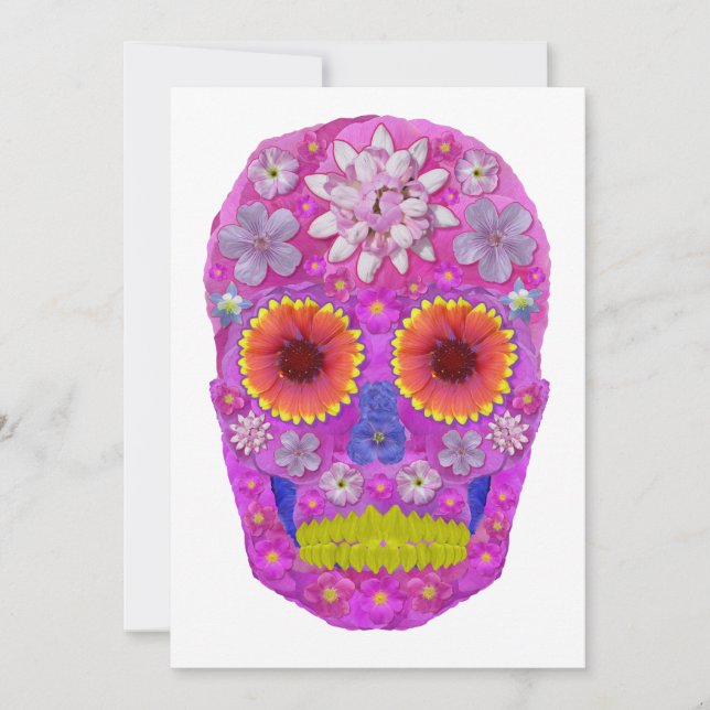 Flor Skull 2 (Anverso)