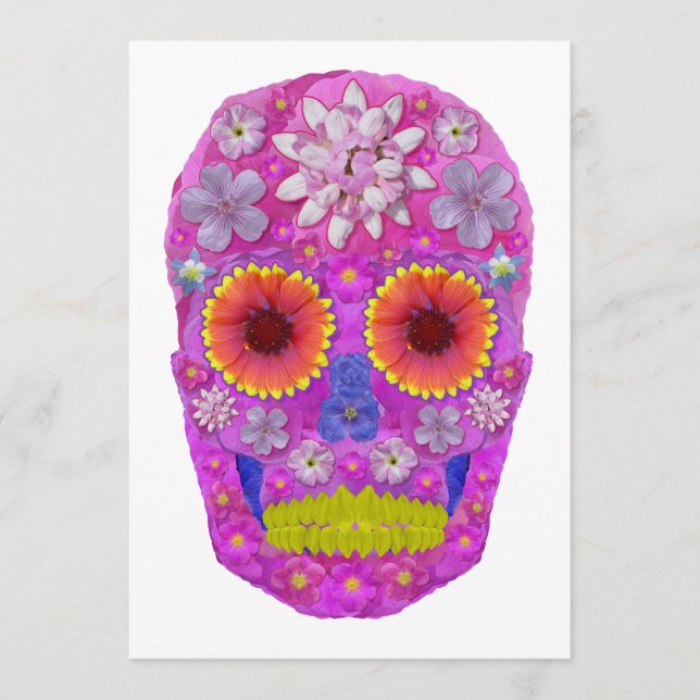 Flor Skull 2 (Anverso)