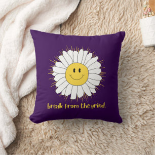 Flor Sonriente 3 Almohada