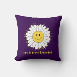 Flor Sonriente 3 Almohada