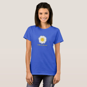 Flor sonriente 3 camiseta BFTG
