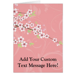 Flor suave de cerezo rosa