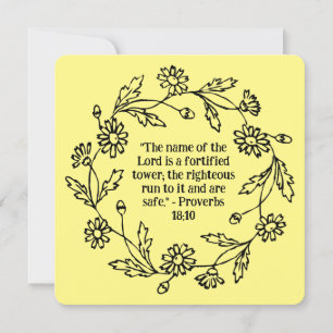 Flor Swirl Floral Wreath Religioso Blank