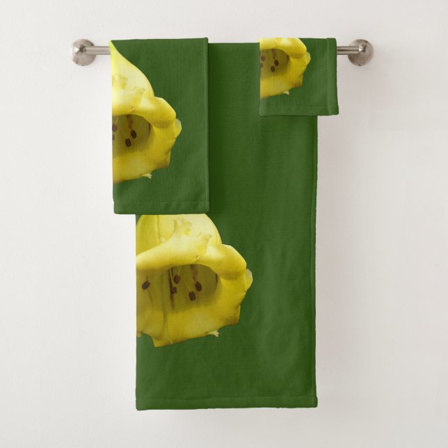 Flor tropical amarilla (In situ)