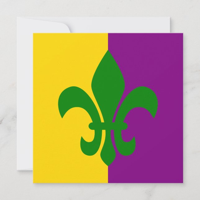 Flor verde de Lis (Anverso)