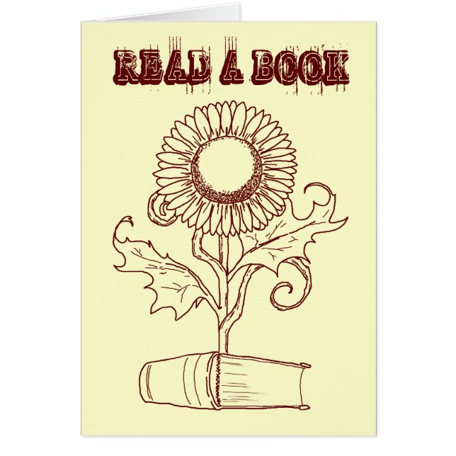 Flor y un libro (Frente)
